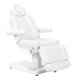 Azzurro 803D Electric Beauty Chair with 3 Motors, White