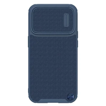 Nillkin Textured S Case for iPhone 14 Pro Max with Camera Cover, Blue