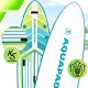 SUP-доска AquaPaddle Navigator Green, 355x82x15 см, 200 кг