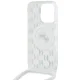 Чехол Karl Lagerfeld для iPhone 15 Pro Max IML Crossbody Monogram, прозрачный