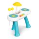 2-in-1 Kids Drum Kit and Piano Keyboard Musical Toy for Toddlers