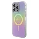 Guess iPhone 15 Pro Max vāciņš IML Iridescent MagSafe, rozā