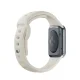 Силиконовый ремешок 3mk для Apple Watch 42/44/45/49mm бежевый