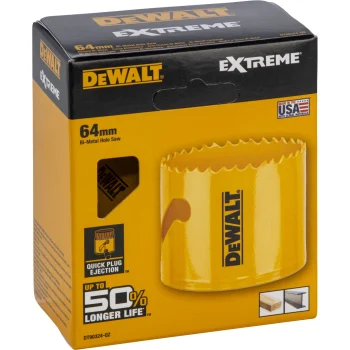 Биметаллическая коронка DeWalt DT90324-QZ, 64 мм