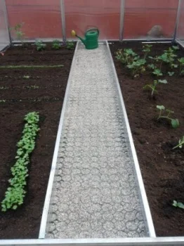 Greenhouse track separator profiles 4m