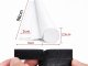 Self-Adhesive Under Door Draft Stopper Foam Weather Stripping, White