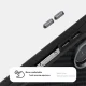 Samsung Galaxy Z Fold 5 ( SM-F946B/DS ) ABEEL Carbon Fiber Texture Cover Case, Black | Чехол Обложка...