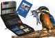 Professional artist sketching and coloring set, 74 pcs, black