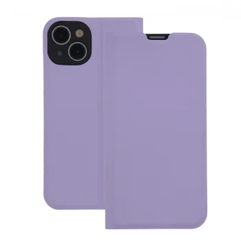 Samsung Galaxy A25 5G (A256E) Smart Soft Book Case Cover, Light Purple | Telefona Vāciņš Maciņš Apvalks Grāmatiņa