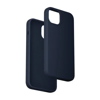 Силиконовый чехол Vention для iPhone 15 Plus с MagSafe KUFL0-20, синий