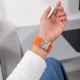 Ремешок Tech-Protect Nylon Clasp для Samsung Galaxy Watch 40/44/46 мм, оранжевый