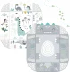 Интерактивный развивающий коврик Ricokids Nessi 3в1, 110 x 100 см