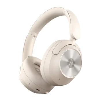 Bezvadu austiņas OneOdio A6, ANC, Bluetooth 6.0, baltas