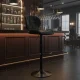 Барный стул ModernHome поворотный с регулировкой высоты и подножкой,...