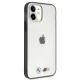 BMW iPhone 12 mini vāciņš Sandblast, caurspīdīgs