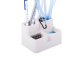 24 LED School Desk Lamp with Organizer, White