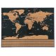 World Map Scratch Card Poster Best Gift for Traveler 23443
