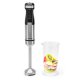 Huslog 1500W Immersion Hand Blender with Turbo Boost and 20 Speeds
