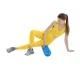 4FIZJO CARE+ Textured Massage Foam Roller 45 cm, Blue