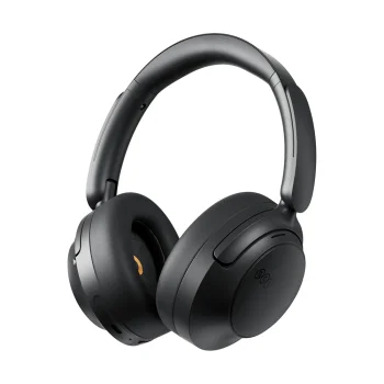 QCY H3S Wireless On-Ear Headphones with LDAC and ANC, Black
