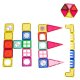Magnētiskie Rotaļu Celtniecības Bloki Kluči Konstruktors 3D Puzle 72 gab. | Magnetic Building Blocks Bricks Tiles...