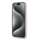 Karl Lagerfeld iPhone 14 / 15 / 13 Case Diagonal Quilted Script, Pink
