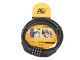 Bicycle Cable Lock with 4-Digit Combination, 60 cm, Black