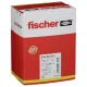 Дюбель-гвозди Fischer N 8x60/20 S с потайной головкой, 100 шт.