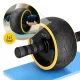 4Fizjo AB Wheel XL ролик для пресса, черно-желтый