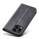 Atverams vāciņš iPhone 14 Pro Magnet Fancy Case ar maka funkciju un statīvu, melns