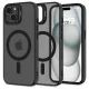 Apple iPhone 15 6.1\'\' Tech-Protect MagStand MagSafe Case Cover, Clear | Чехол Обложка Бампер...