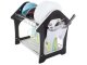 Two-Tier Dish Drainer Rack with Drip Tray