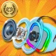 Портативная Bluetooth караоке-колонка Bakalu KZ1236 с 2 микрофонами, RGB