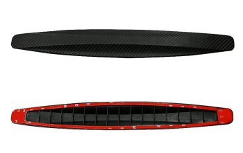 Universal Bumper Protective Strips AG679H, 2 pcs, Black