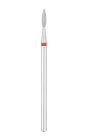 EXO Pro Diamond Flame Bit Ø2.1 mm, Red (Fine), for Nail Drill