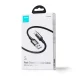Joyroom Extraordinary Series A10 USB-A / USB-C kabelis 3A 1.2m melns