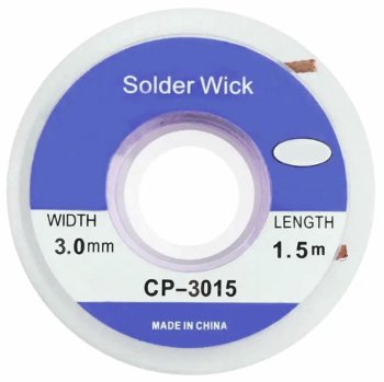 Soldering tape braided 3mm x1.5m