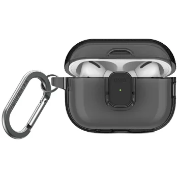 Uniq Glase Pro maciņš AirPods Pro 2 austiņām Melns