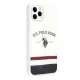 Apple iPhone 11 Pro 5.8\'\' US Polo Tricolor Pattern Collection Case Cover (USHCN58PCSTRB), White | Telefona Maciņš...