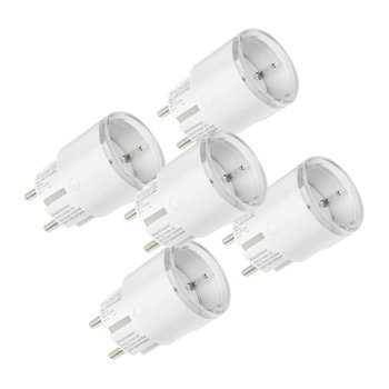 Умная розетка Shelly Plug S MTR Gen3 Комплект 5 шт. Matter 12A 2500W