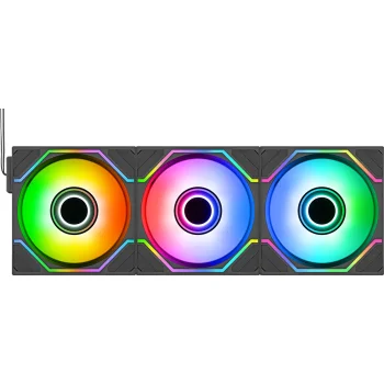 Вентиляторы для ПК Thermaltake SWAFAN INFINITY EX12 ARGB Sync 3Pack, Черные