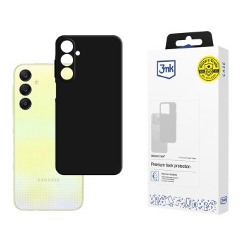 3mk Silicone Case vāciņš Samsung Galaxy A26 5G, Melns