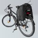 Wozinsky Large Bike Rack Bag 35L with Rain Cover, Black
