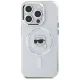 Karl Lagerfeld iPhone 15 Pro Max vāciņš IML Metal Karl Head MagSafe, balts