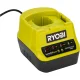 Akumulatoru komplekts Ryobi ONE+ RC18120-250, 18 V, 2x 5.0 Ah ar lādētāju