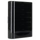 Weekly Pill Organizer and Medicine Container for Tablets, Black