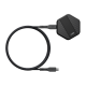 UAG Wireless Charger 15W wireless charger with stand, compatible with MagSafe - black carbon
