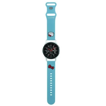 Hello Kitty Silicone Kitty Head универсальный ремешок 22мм, синий