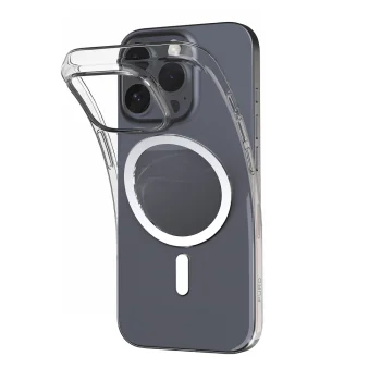 Puro iPhone 16 Pro Max vāciņš 03 Mag MagSafe, caurspīdīgs