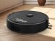 Jaudīgs robots putekļsūcējs automātiskai grīdu tīrīšanai, bezvadu, melns